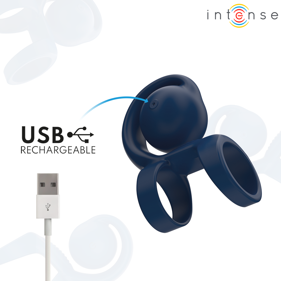 ANEL PENIANO TYSON COM BOLA VIBRATÓRIA Ø 3,2 CM